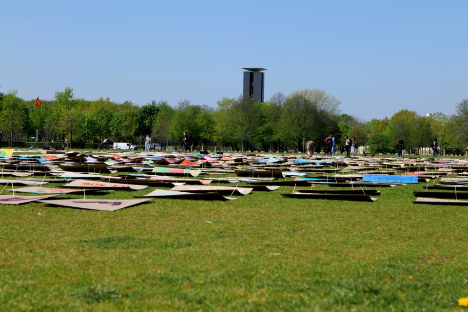 FridaysForFuture protest Berlin 2020-04-24 07