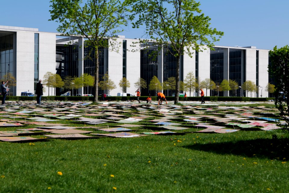 FridaysForFuture protest Berlin 2020-04-24 15