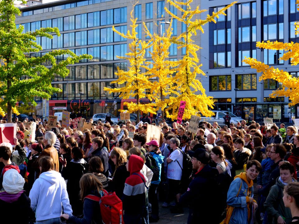 FridaysForFuture protest Berlin 18-10-2019 Invalidenpark 31