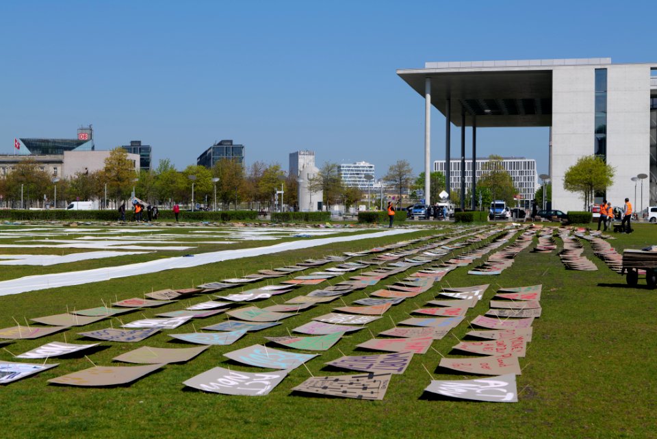 FridaysForFuture protest Berlin 2020-04-24 10