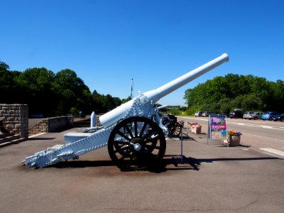 French 155 L de Bange MI 1877 cannon pic2