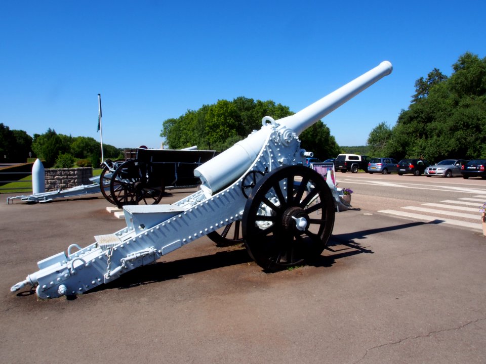 French 155 L de Bange MI 1877 cannon pic1
