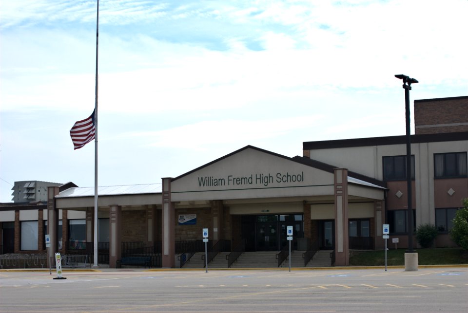 Fremd High School main entrance