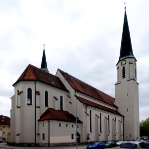 Freilassing, Rupertkirche v NO, 2