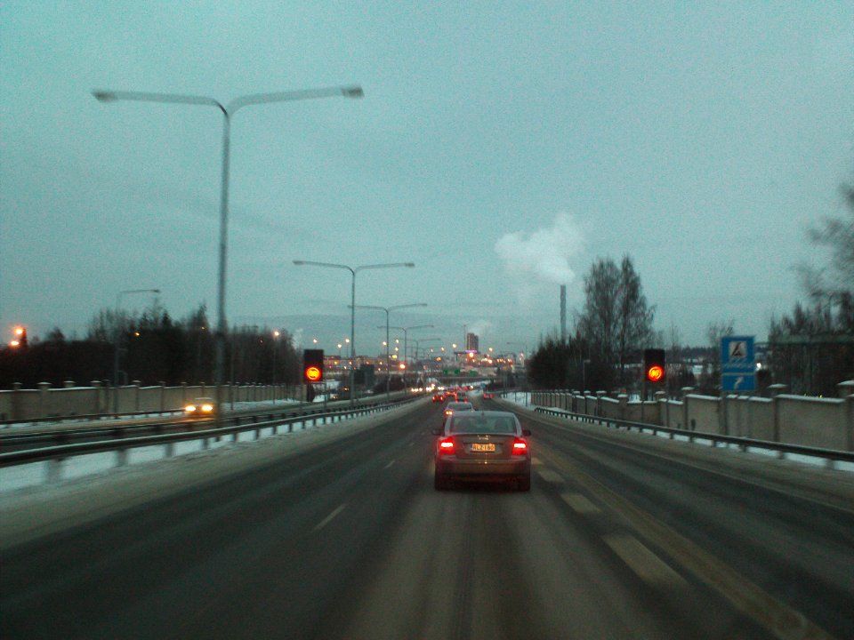 Freeway 3 towards Tampere