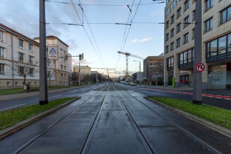 Freiberger Straße (Blick richtung Postplatz) - November 2015 (3)