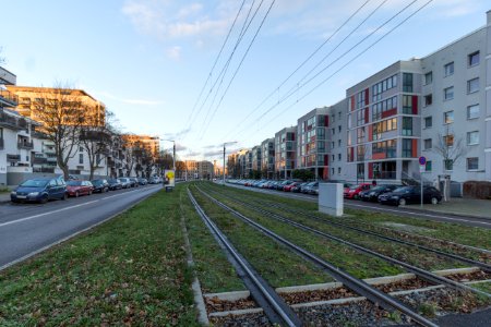Freiberger Straße (Blick richtung Postplatz) - November 2015