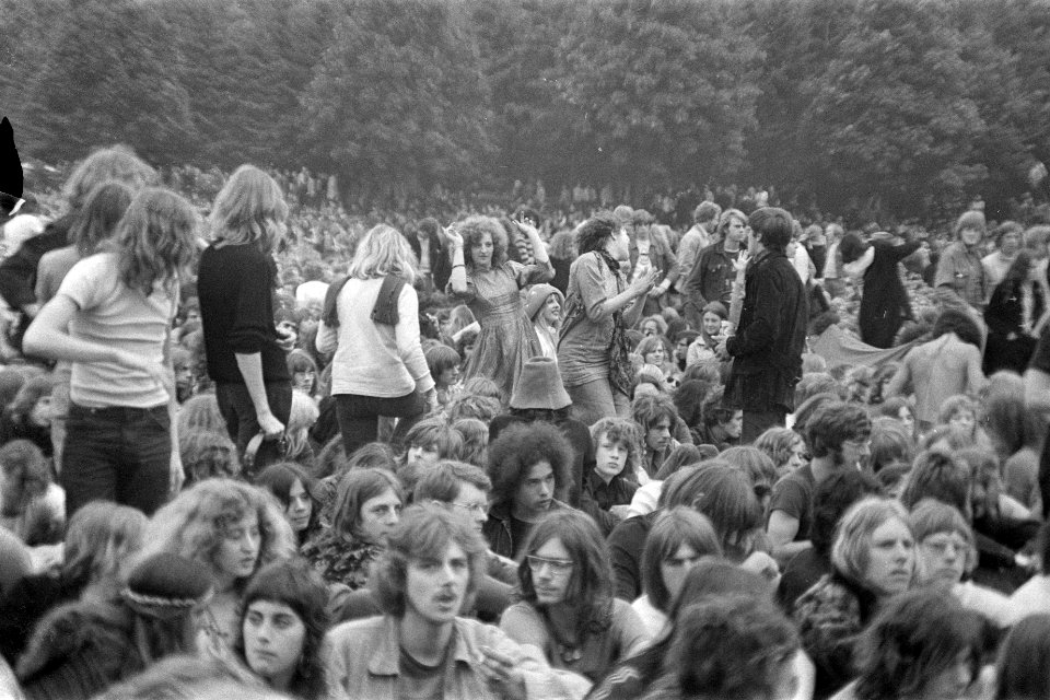 Free popconcert in Amsterdams Bos, Bestanddeelnr 924-6824