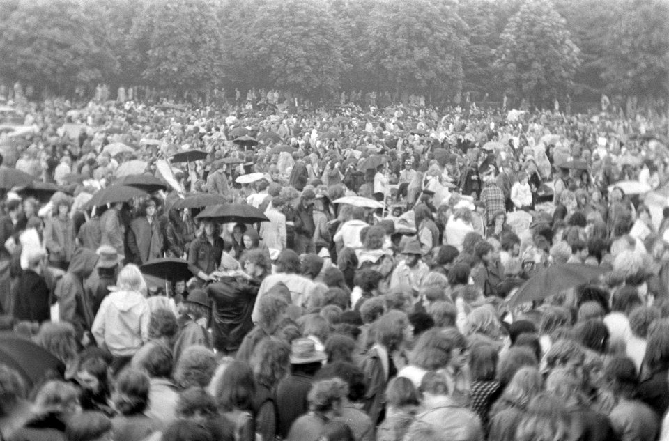 Free popconcert in Amsterdams Bos, Bestanddeelnr 924-6825
