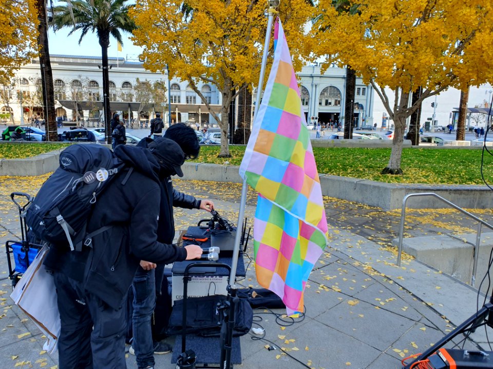 Free Hong Kong, protest in San Francisco, December 8 2019 b