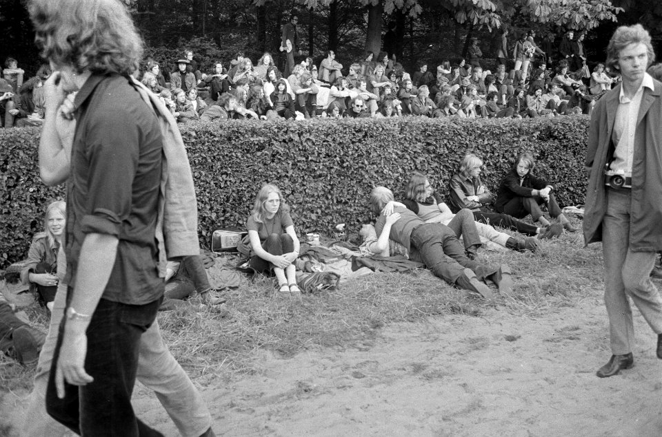 Free popconcert in Amsterdams Bos, Bestanddeelnr 924-6826