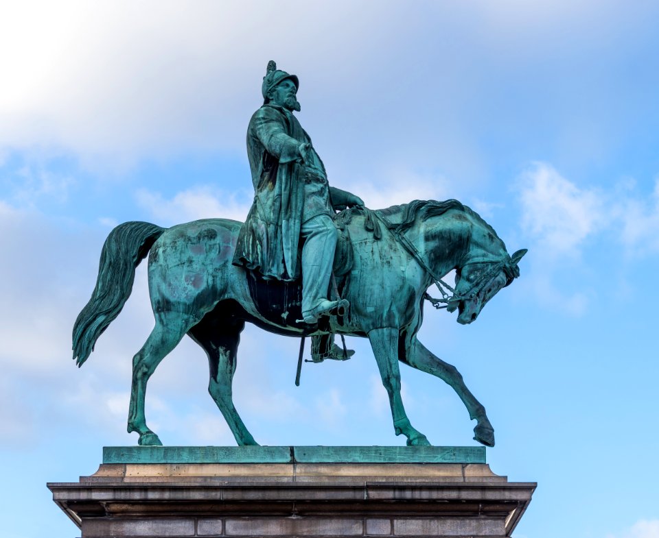 Frederik 7 Christiansborgplads Copenhagen Denmark