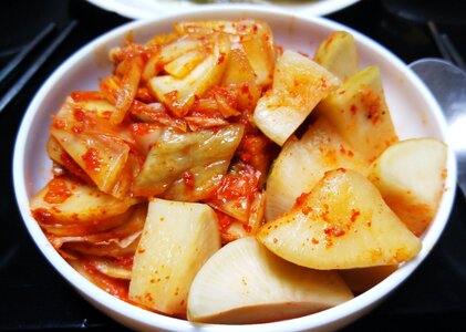 Side dish cooking korean food photo