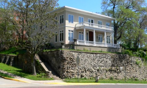 Frederick Stein house (Atchison KS) from NW 1 long