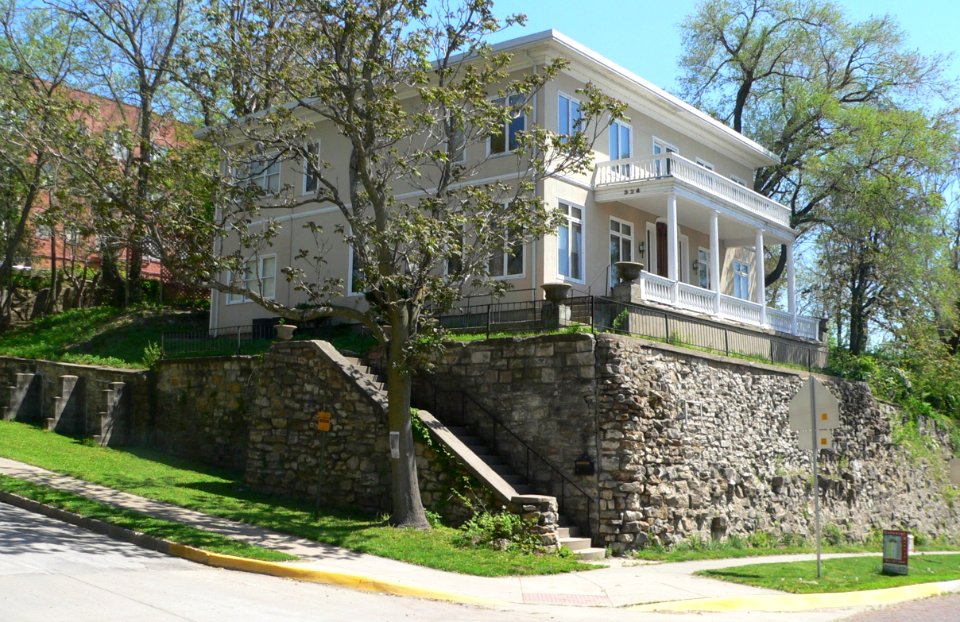 Frederick Stein house (Atchison KS) from NW 2 long