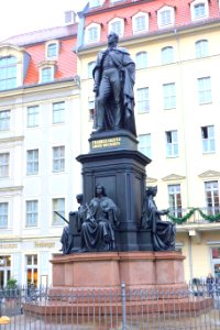 Frederick Augustus II of Saxony (Dresden) by Ernst Julius Hähnel - DSC07870