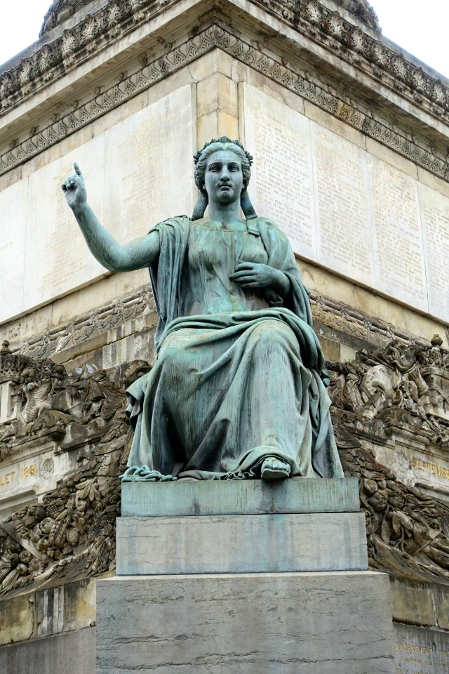 Freedom of Religion by Eugène Simonis - Congress Column - Brussels, Belgium - DSC06950