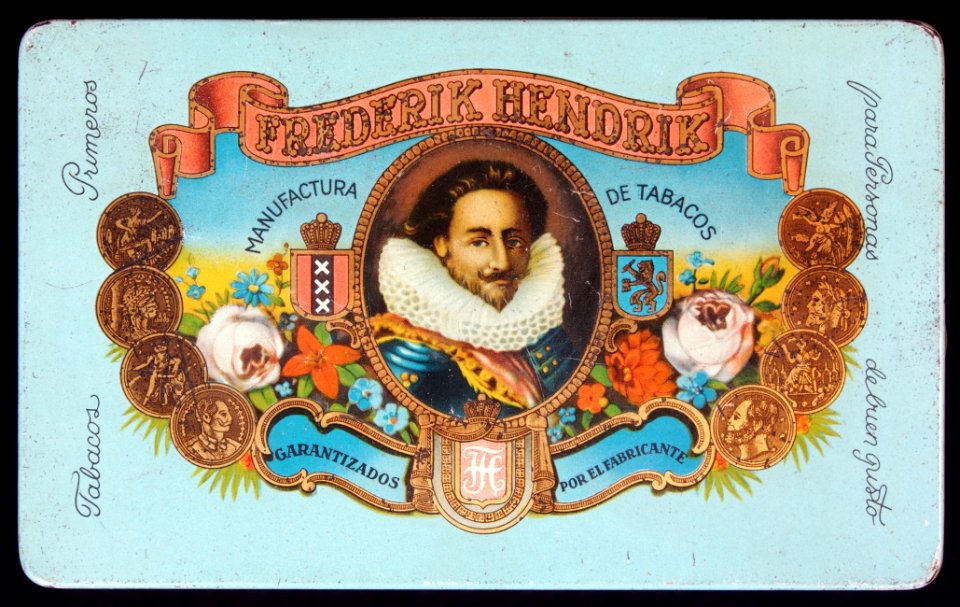 Frederik Hendrik sigarenblikje