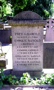 Fred G. Kanold, örgryte