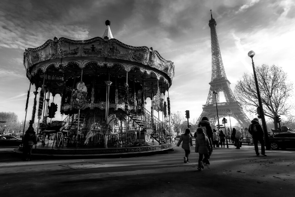 Tourism merry go round ride