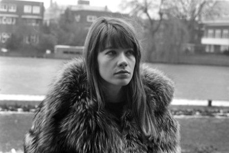 Franse zangeres-actrice Francoise Hardy in Amsterdam. Francoise Hardy, Bestanddeelnr 923-0817