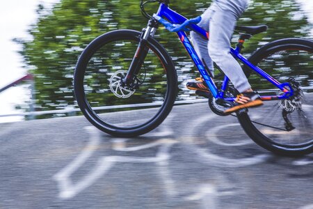 Bike wheel cycling photo