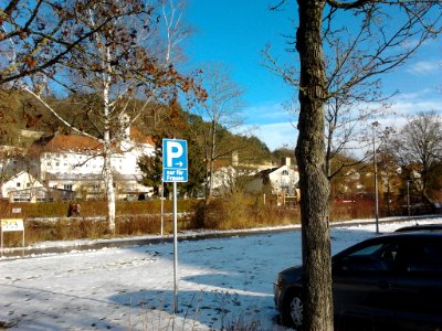 Freiwasserparkplatz Eichstätt -St Walburg -nur für Frauen (2019-01-27 2)