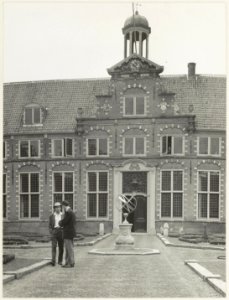 Frans Halsmuseum, binnenplaats, aan het Groot Heiligland. NL-HlmNHA 54010663