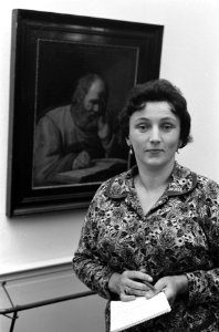 Frans Hals uit Rusland met mevrouw IW Linnik (conserva), Bestanddeelnr 914-1259