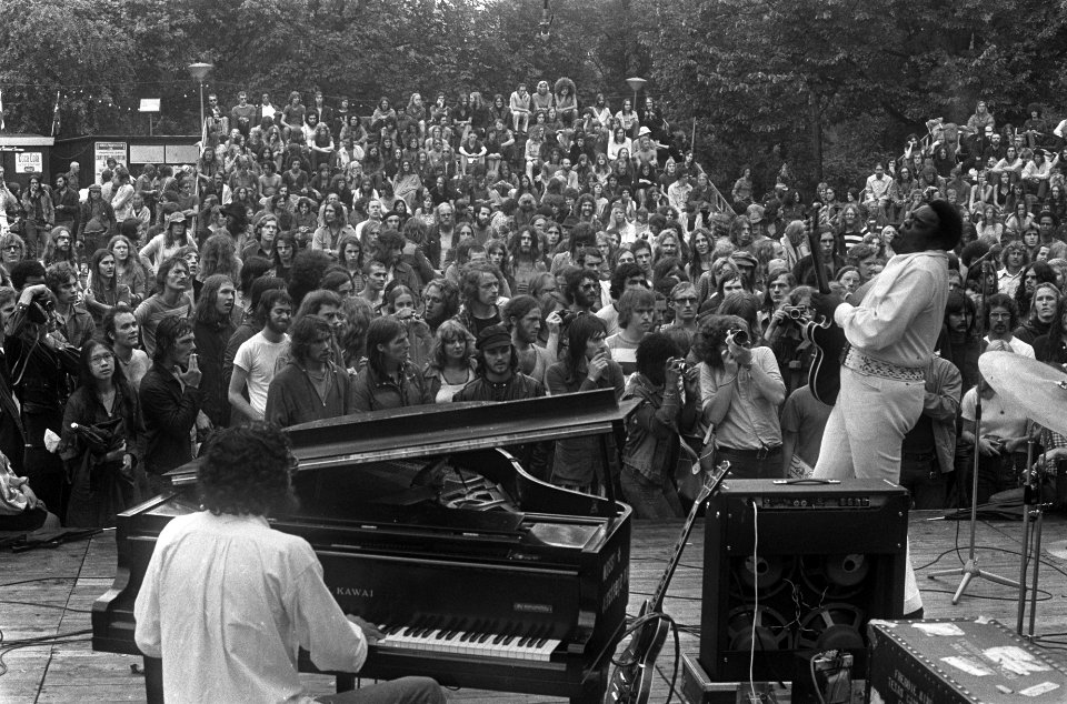 Free-concert van Freddie King in het Vondelpark, Bestanddeelnr 926-5316