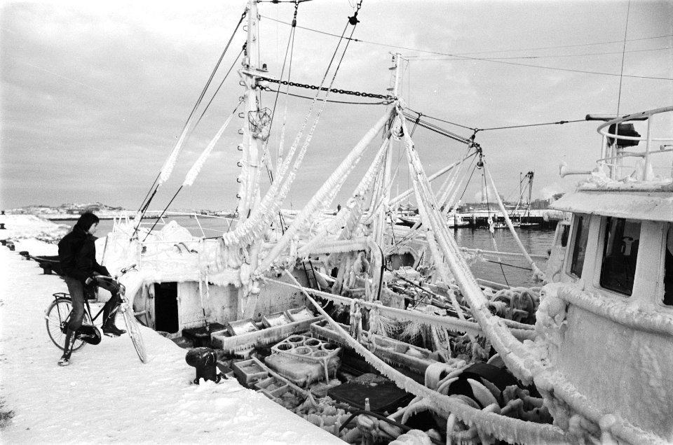 Franse visserschepen in haven van IJmuiden moesten vissen staken in verband met , Bestanddeelnr 930-0638