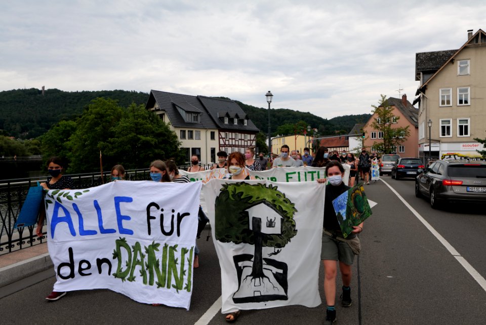 FridaysForFuture demonstration Marburg 2020-08-21 08