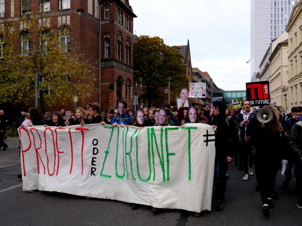 FridaysForFuture protest Berlin 08-11-2019 17