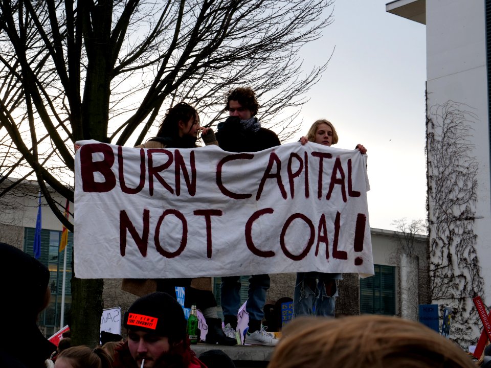 FridaysForFuture Demonstration 25-01-2019 Berlin at the Kanzleramt 15