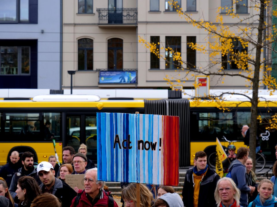 FridaysForFuture protest Berlin 08-11-2019 Invalidenpark 08