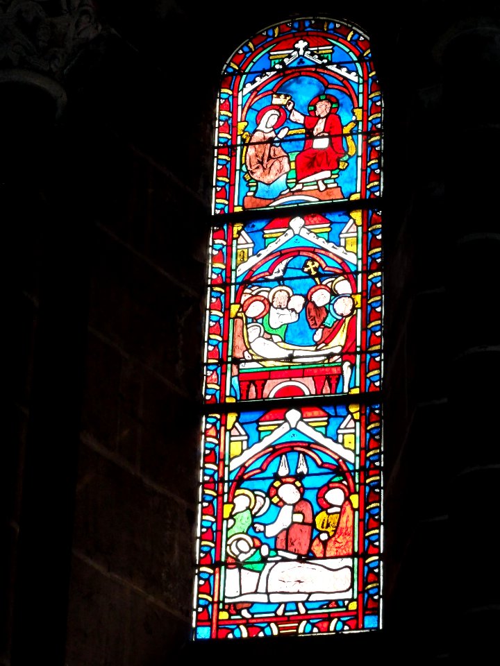 Fresnay-sur-Sarthe, église Notre-Dame, vitrail (04)