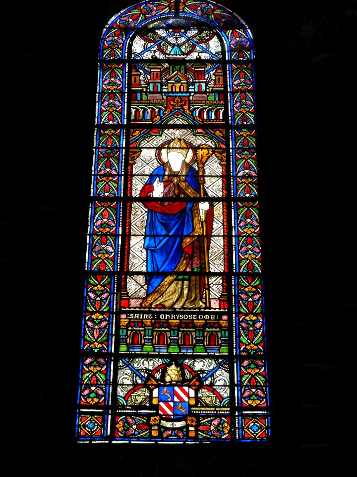 Fresnay-sur-Sarthe, église Notre-Dame, vitrail (02)
