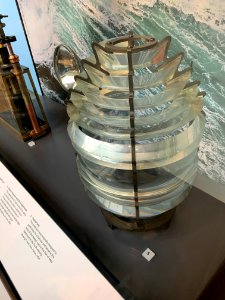 Fresnel lens by F Soleil, Paris, 1830