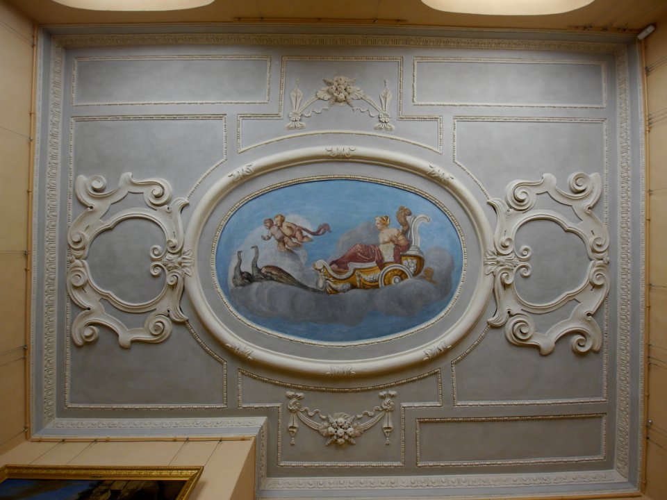 Freskogemälde im Kabinett der Kurfürstin, Schloss Caputh – P1020686