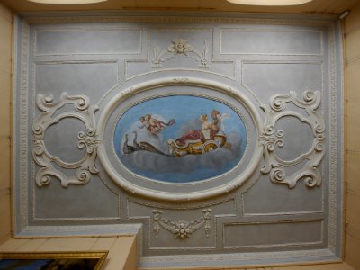 Freskogemälde im Kabinett der Kurfürstin, Schloss Caputh – P1020687