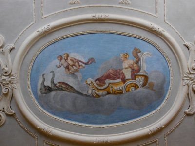 Freskogemälde im Kabinett der Kurfürstin, Schloss Caputh – P1020688