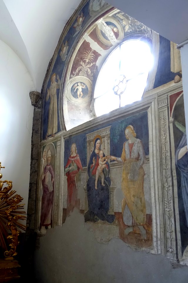Fresco - Duomo - Viterbo, Italy - DSC02088