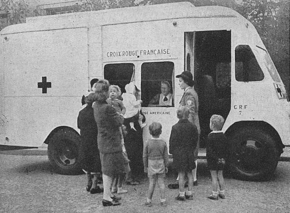 French Red Cross van