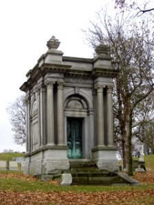 French Mausolleum, Allegheny Cemetery, 01