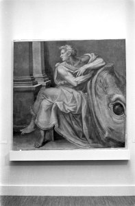 Frescos uit Florence in Rijksmuseum Amsterdam De profeet Jonas, Bestanddeelnr 921-9612