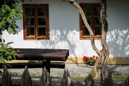 Fence garden porch