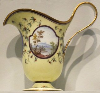 French soft-paste porcelain helmet jug, c. 1800, Sévres, Honolulu Museum of Art