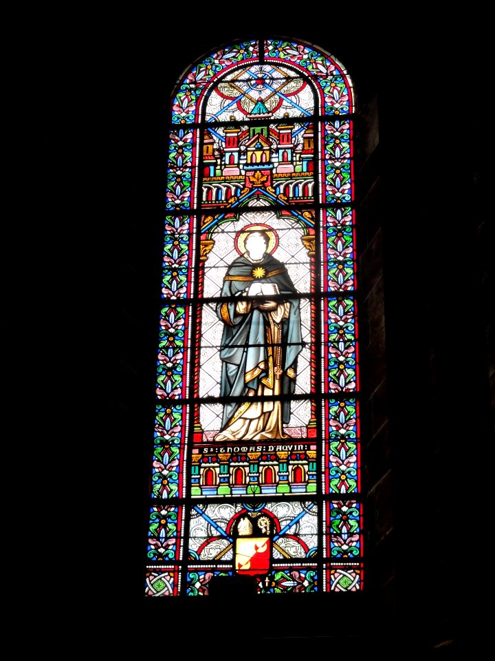 Fresnay-sur-Sarthe, église Notre-Dame, vitrail (11)