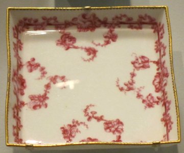 French soft-paste porcelain tray, 1758-59, Sévres, Honolulu Museum of Art