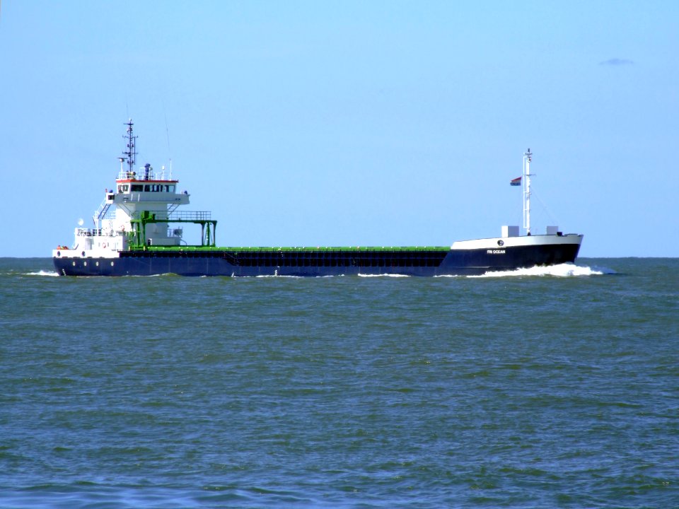 Fri Ocean approaching Port of Rotterdam